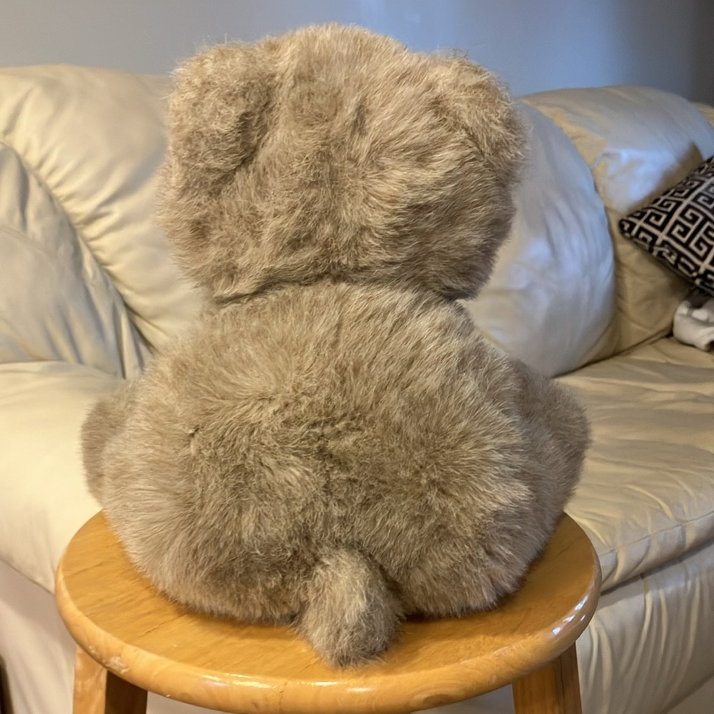 Adorable Beige Plush Teddy Bear - Picture 3 of 7